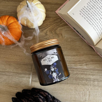 With this ring, I rest - Halloween κερί With this ring, I rest - Halloween κερί