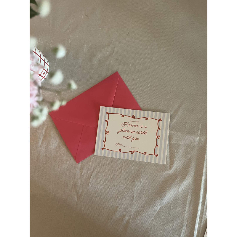 Heaven is a place on earth with you